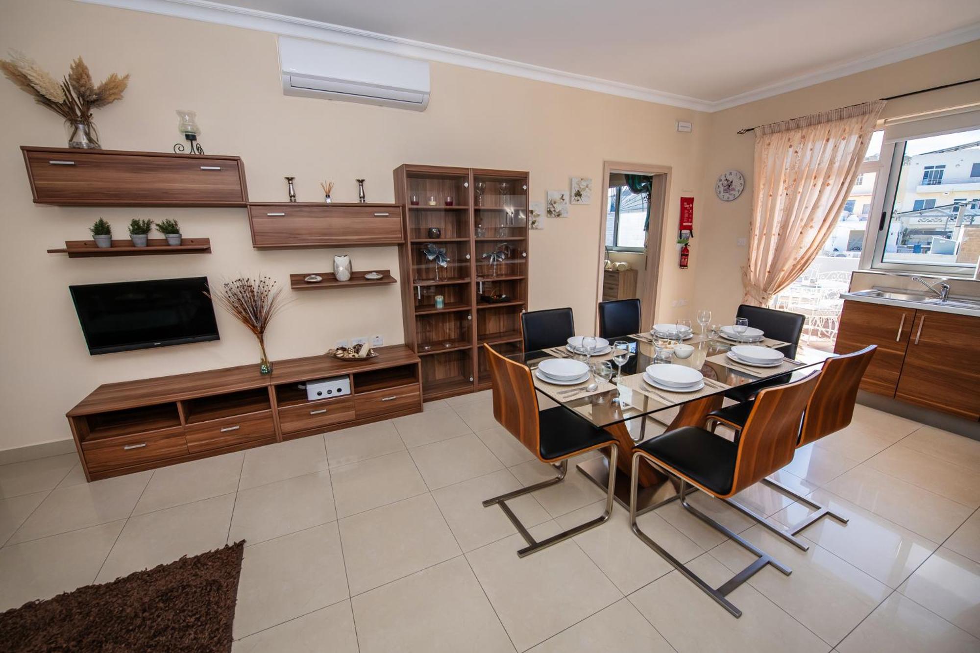 Ferienwohnung Francis Flats Modern Penthouse Mellieħa Exterior foto