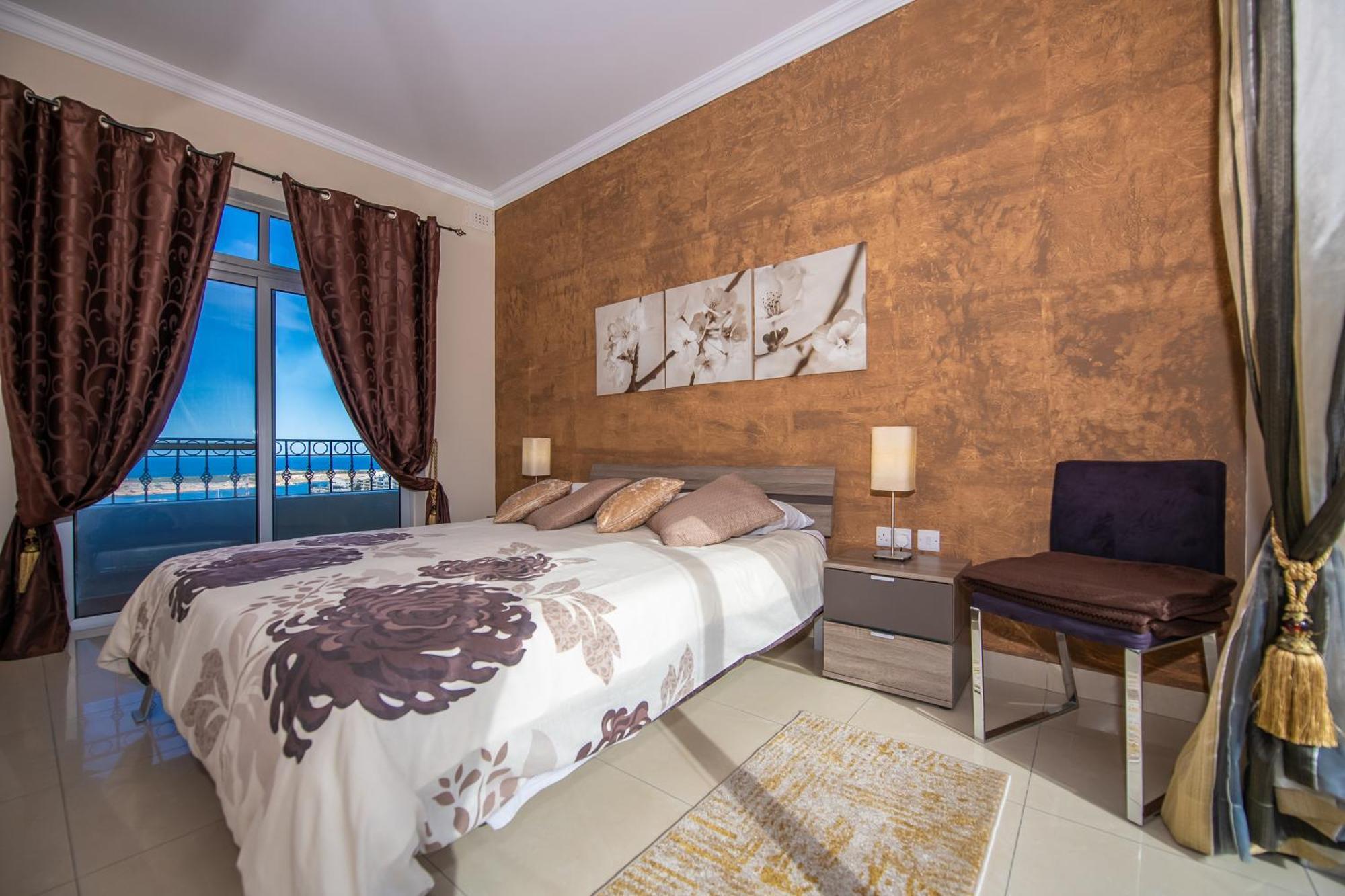 Ferienwohnung Francis Flats Modern Penthouse Mellieħa Exterior foto