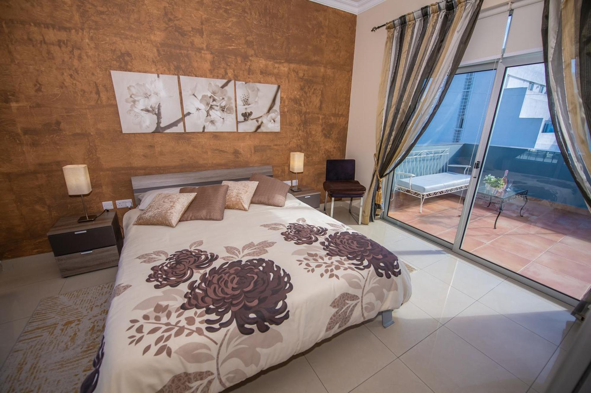 Ferienwohnung Francis Flats Modern Penthouse Mellieħa Exterior foto